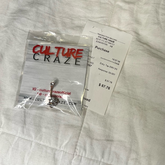 NWT bellybutton piercing - Picture 3 of 4